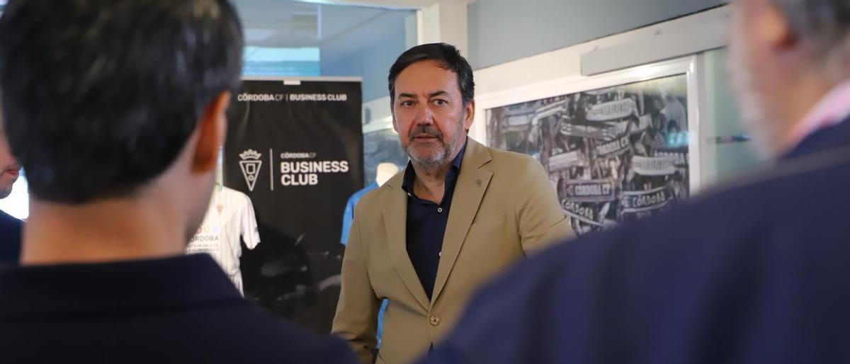 Antonio Fernández Monterrubio, consejero delegado del Córdoba CF.