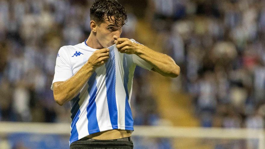 El Hércules se impone 2-0 al Elche en un derbi de nivel en el Rico Pérez