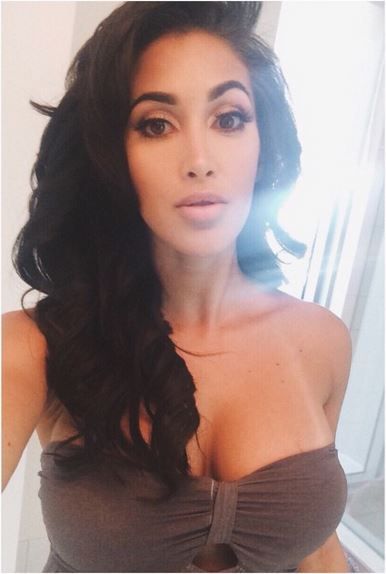 Claudia Sampedro en uno de sus selfies de Instagram