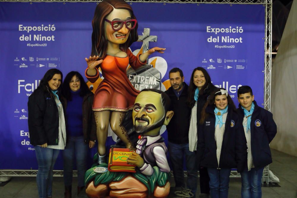 Primera jornada de entrega de ninots de las Fallas 2020