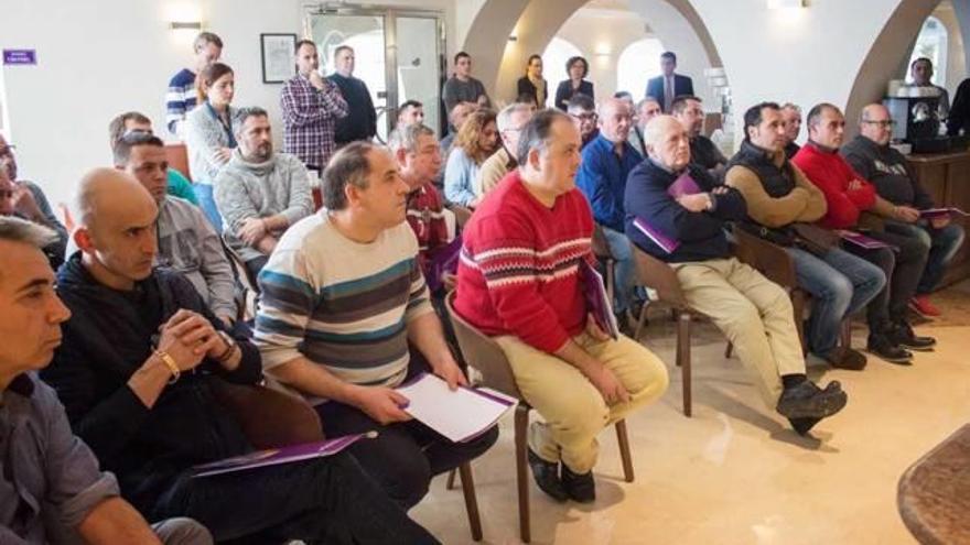 Algunos de los asistentes a las jornadas.