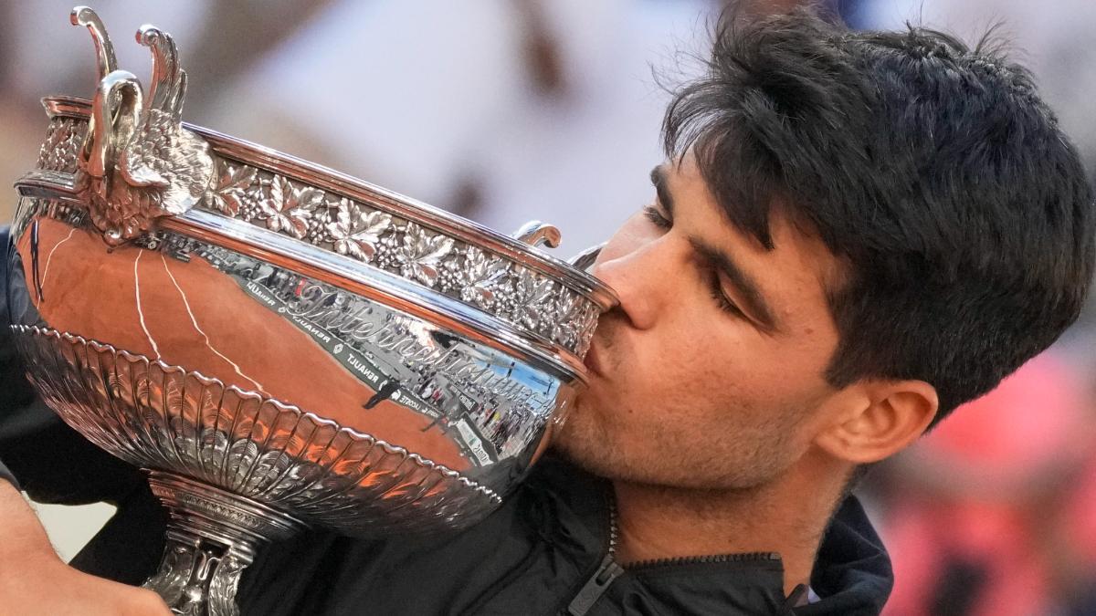 Carlos Alcaraz es el último campeón de Roland Garros