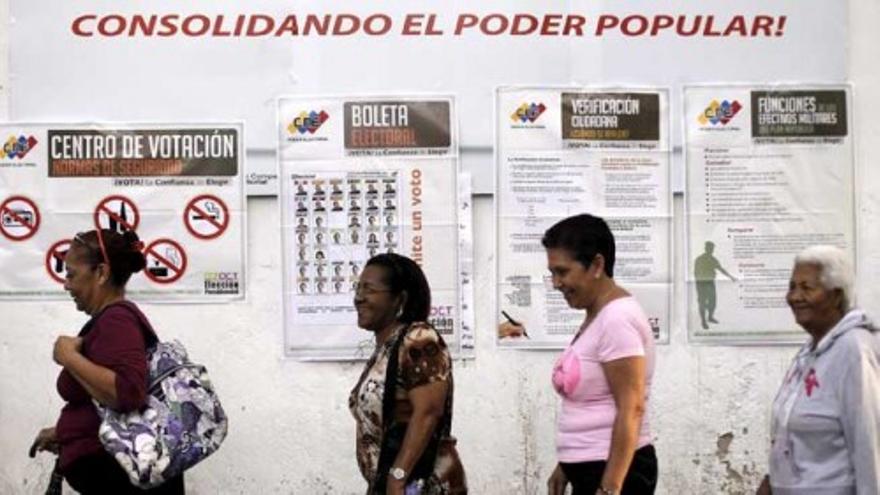 Jornada electoral en Venezuela