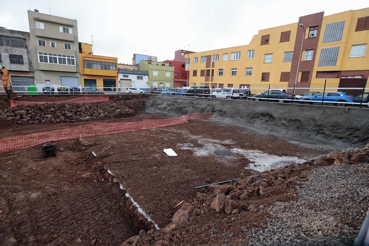 Colocación de la primera piedra del nuevo complejo residencial de Apanate