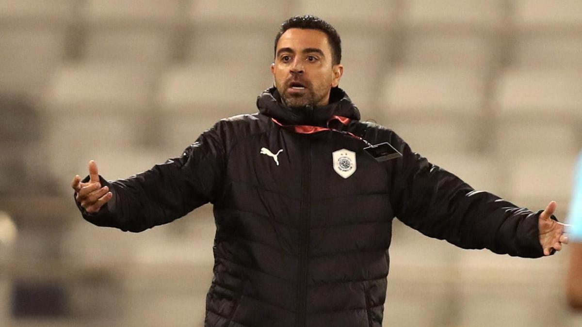 Xavi Hernández cumple cien partidos en el banquillo del Al Saad