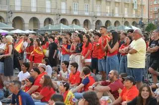 A Coruña repite pantalla grande en María Pita para seguir el Francia-España