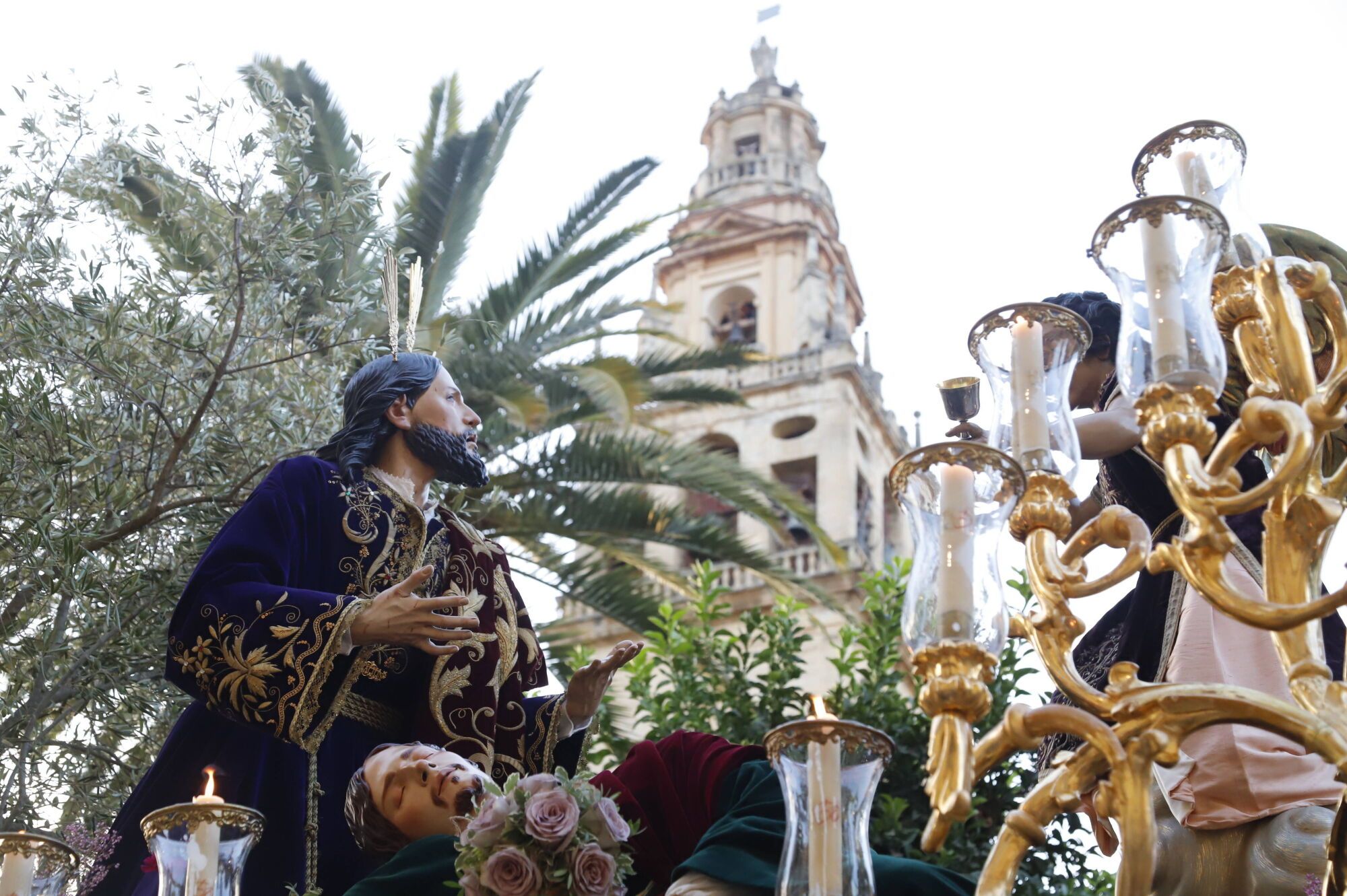 La procesión de la Hermandad del Huerto, en imágenes