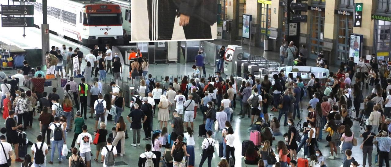 Segundo día de huelga de maquinistas de Renfe