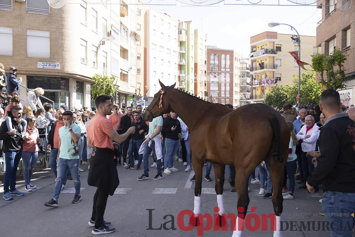Concurso de caballo a pelo: pasacalles hasta el Hoyo en Caravaca
