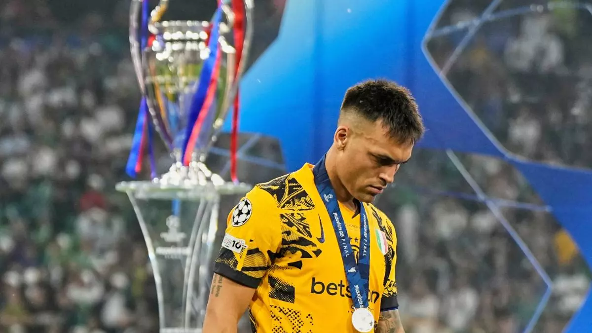 Emotiva carta de Lautaro tras la debacle en la final de la Champions