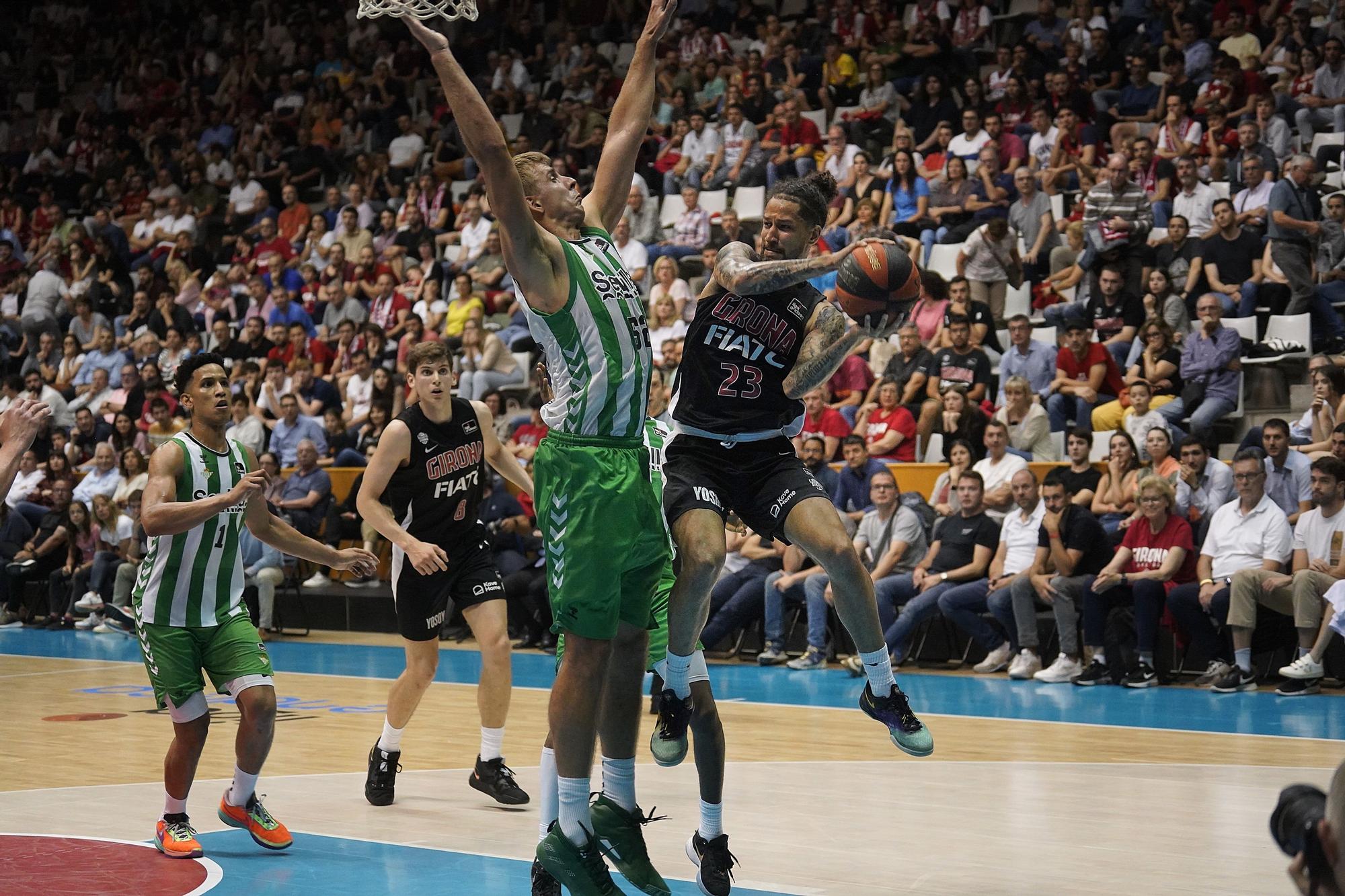 El Bàsquet Girona - Betis en imatges