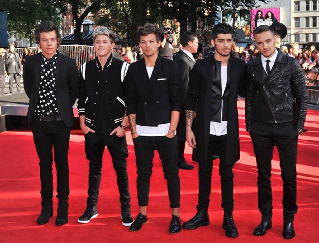 One Direction en el estreno de 'This is Us 3D'
