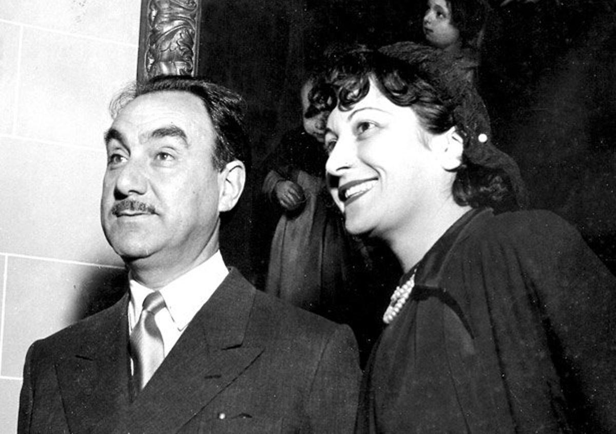 Lina y Pietro Maria Bardi.