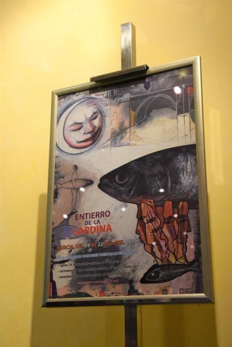 Presentación del cartel del Entierro de la Sardina