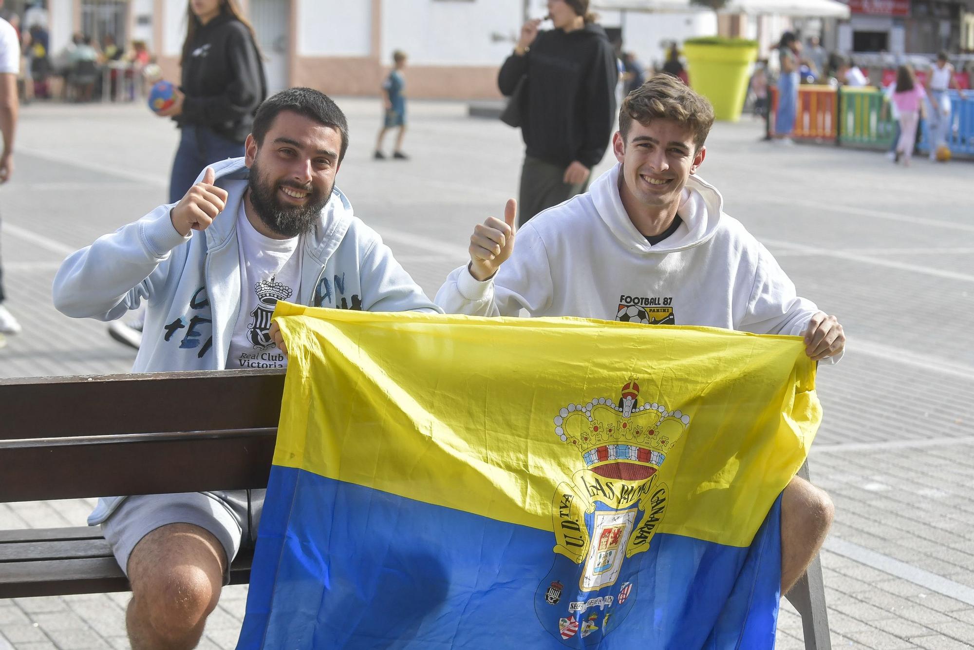 La ciudad vibró con la victoria de la UD Las Palmas contra el Cartagena