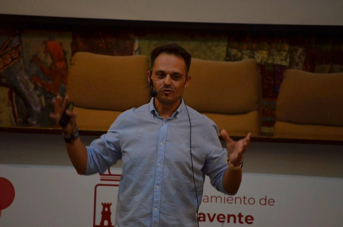 Francisco José Rebordinos, durante la presentación.