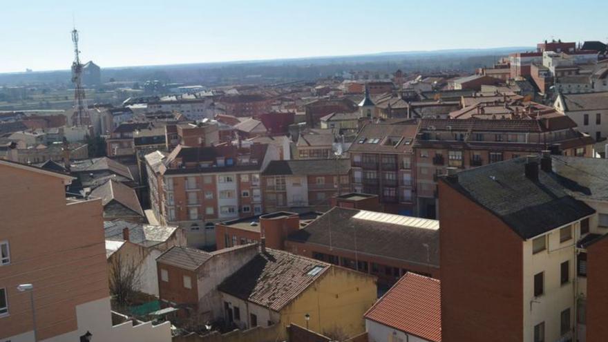 Casco urbano de Benavente. | E. P.