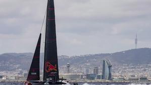 Entrenamiento del equipo Alinghi Red Bull  de vela