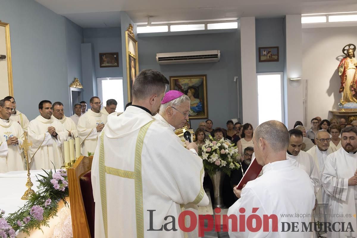 Así se ha vivido la ordenación sacerdotal de Miguel Tovar Fernández en la pedanía molinense de Torrealta