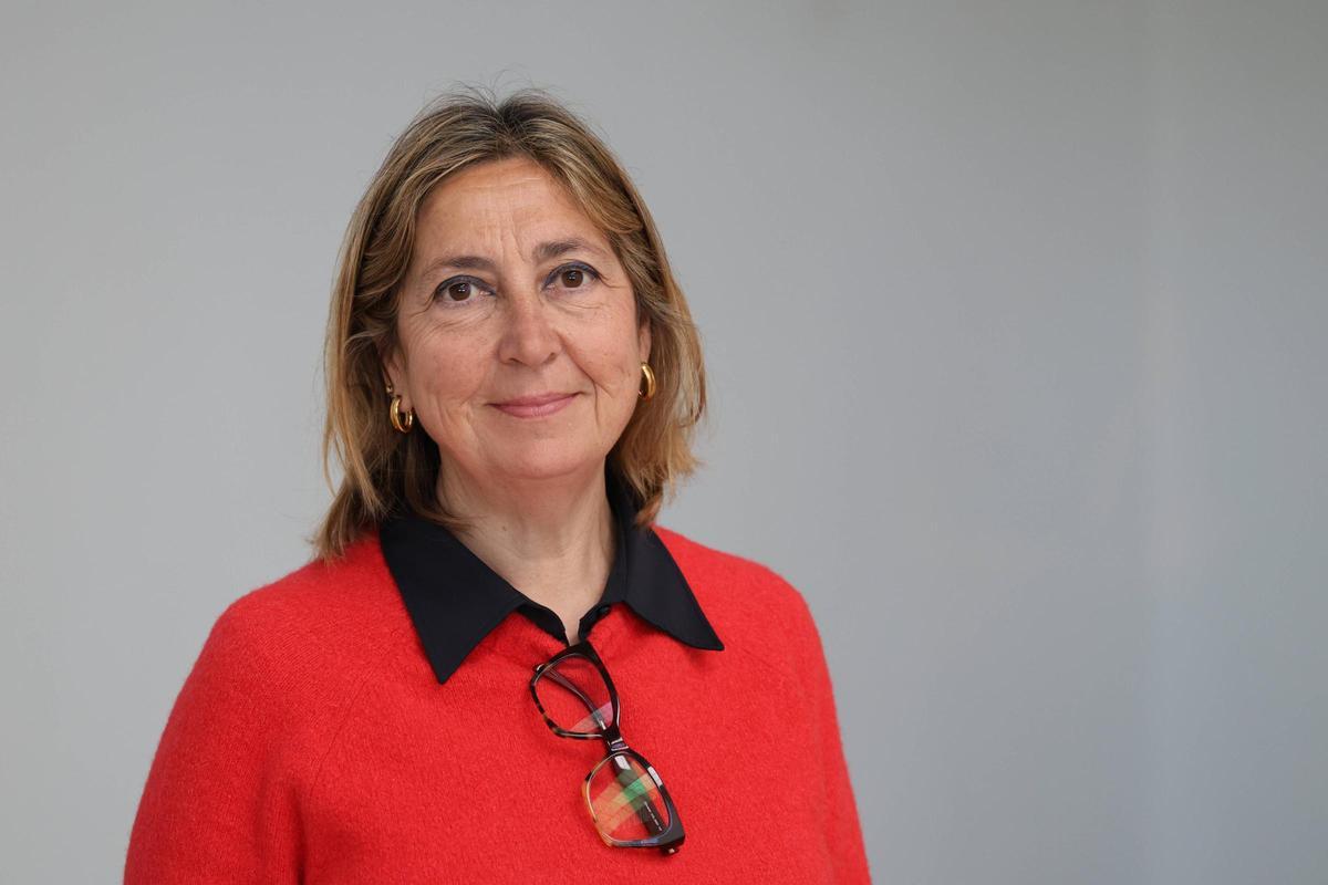María José Lora, en las instalaciones de Levante-EMV, antes de la entrevista.