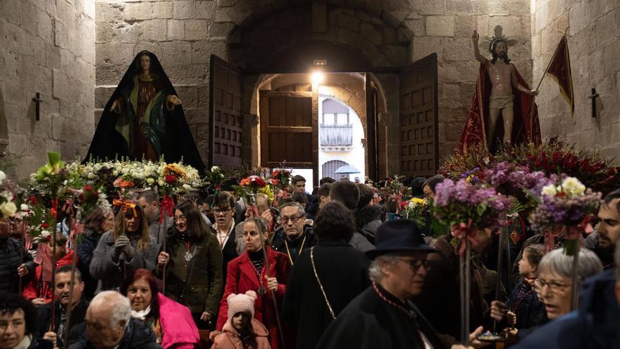 Agua hasta el final: la procesión de la Resurrección, también suspendida en Zamora