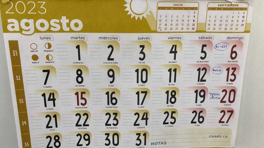 El calendario