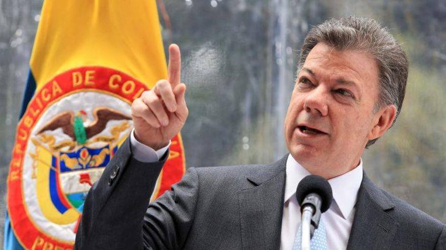 Santos espera iniciar un diálogo de paz con el ELN &quot;más pronto que tarde&quot;