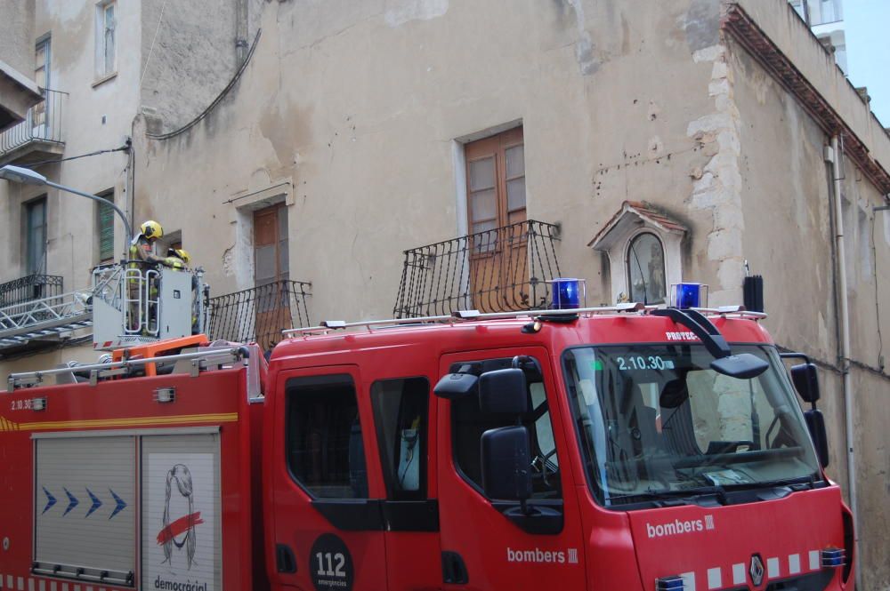 Mesures de prevenció en edificis vells de Figueres