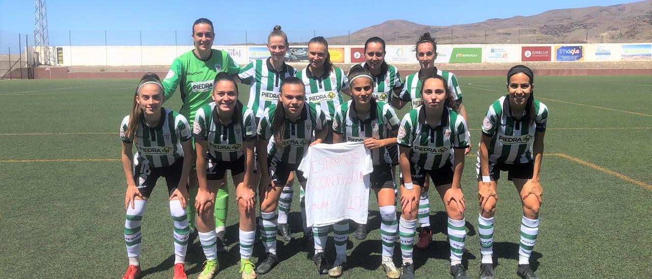 Once inicial del Córdoba CF Femenino ante el Juan Grande.