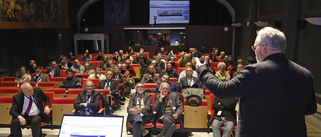Un moment de les jornades, que se celebraran entre ahir i avui a l’auditori Josep Irla de la Generalitat a Girona.  | ANIOL RESCLOSA
