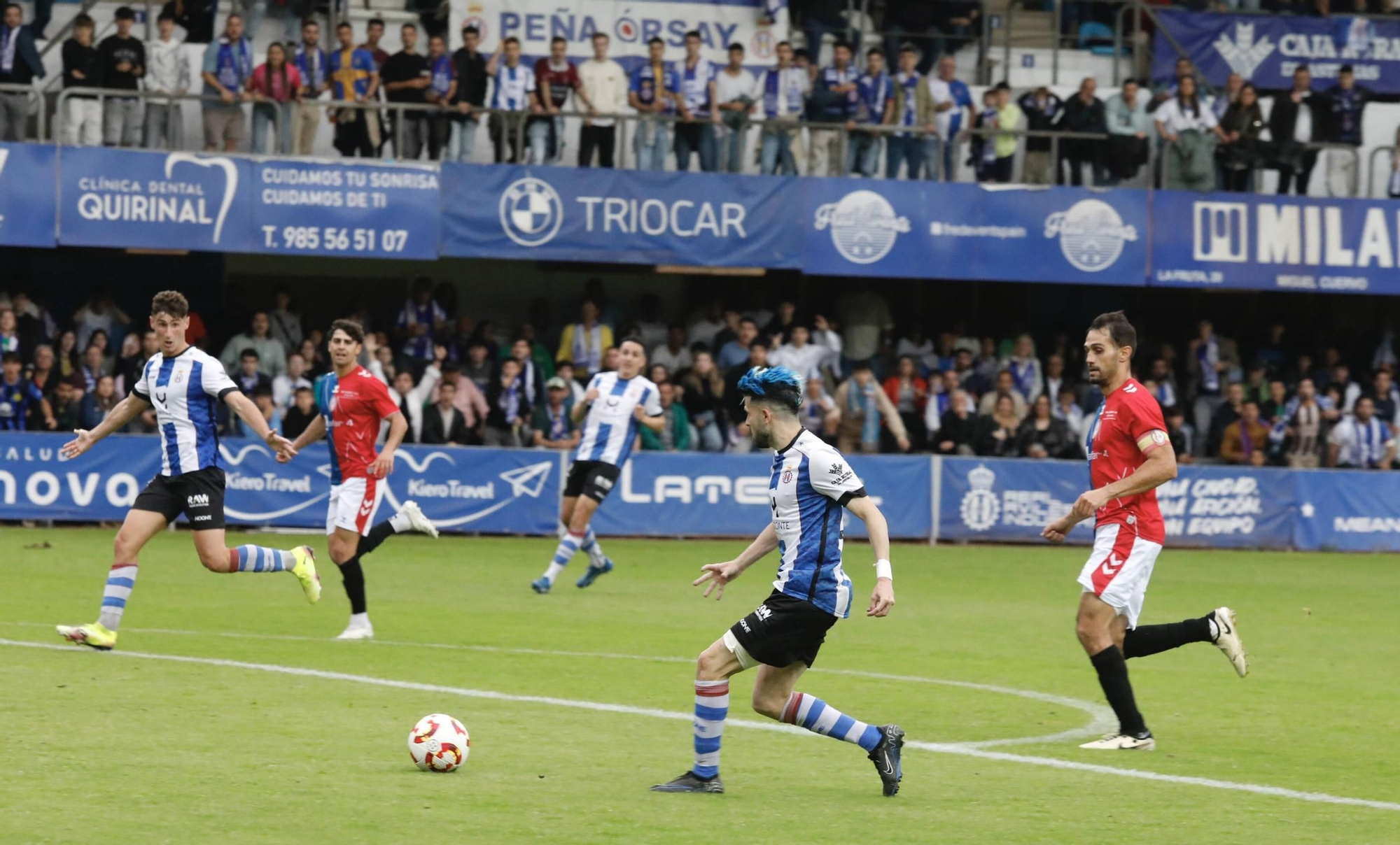 EN IMÁGENES: La final por el ascenso entre Avilés y Rayo Majadahonda vivida en el Suárez Puerta
