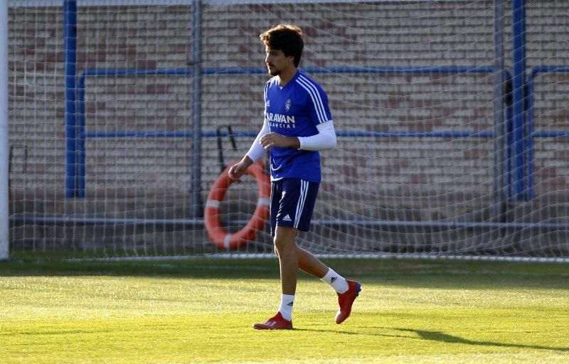 Entrenamiento del Real Zaragoza del 29 de octubre