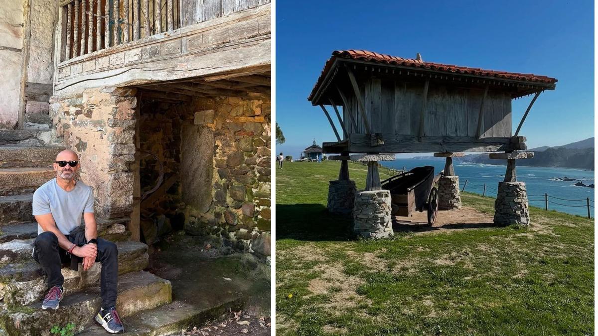 Antonio Lobato, en el occidente de Asturias