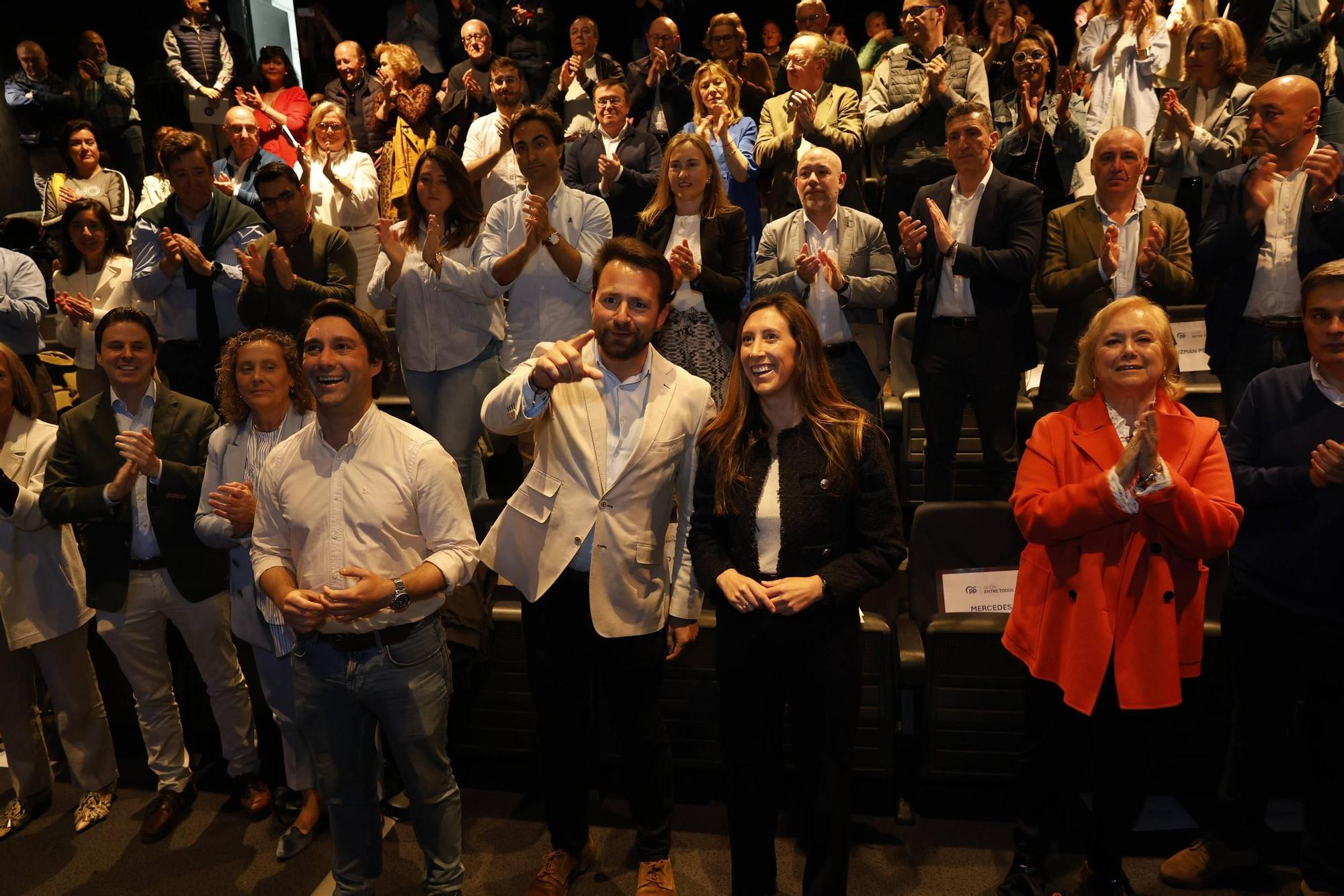 La convención del PP de Gijón por los dos años de gobierno, en imágenes