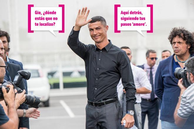 Cristiano Ronaldo acude al reconocimiento médico en Turín bocadillo