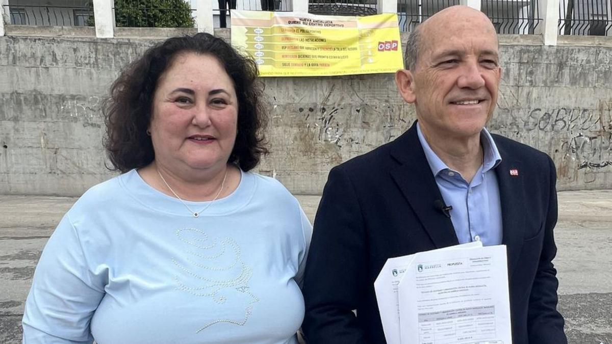 El concejal de OSP, Manuel Osorio, en su comparecencia.