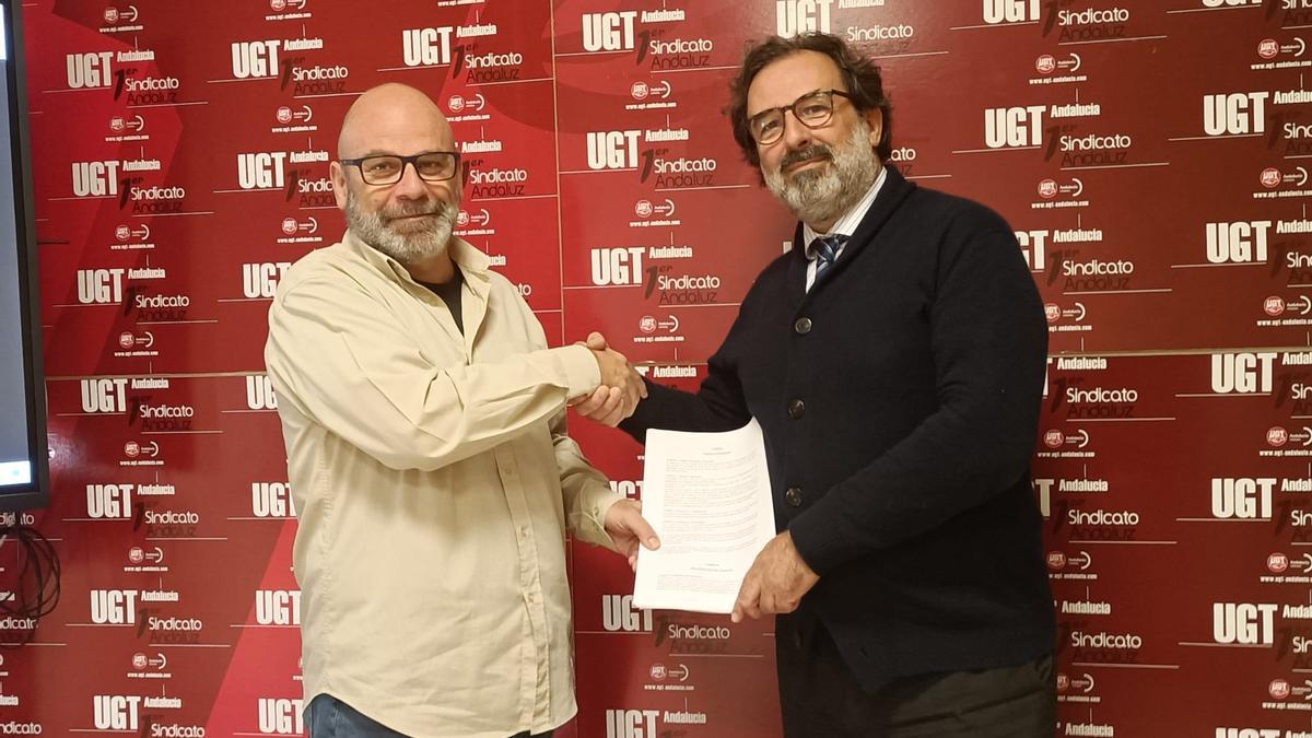 UGT firma el convenio de la Limpieza de la provincia de Córdoba .
