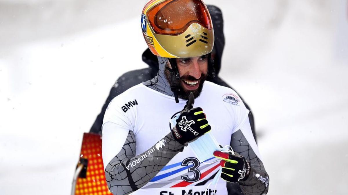 Mirambell va aprofitar la cita de Saint-Moritz | VIERSTURS LACIS/IBSF