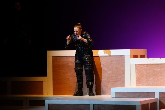 Presentación del montaje ?El crimen de la calle Fuencarral' con el director del montaje, Mario Vega, y los actores protagonistas Marta Viera, Ruth Sánchez, Efraín Martín y Abraham Santacruz.  | 04/10/2019 | Fotógrafo: Tony Hernández