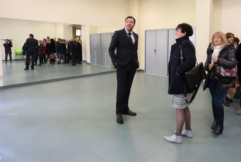 Inauguración de un centro de mayores en Valladolid