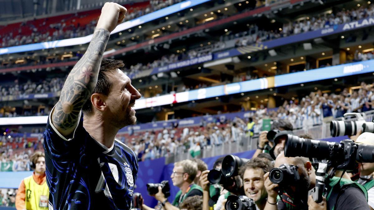 Lionel Messi, genio y estrella de Argentina