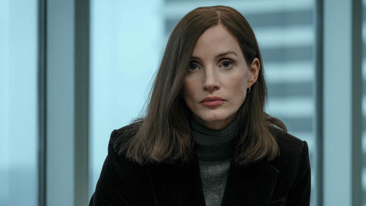 Jessica Chastain en una imagen de 'The savant'