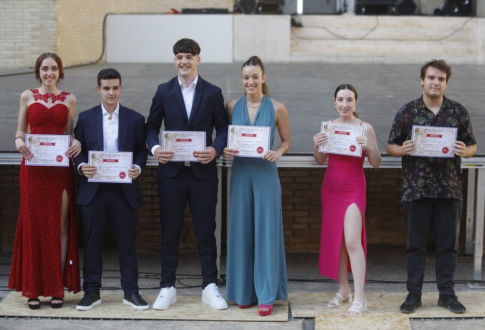 Graduación del IES Cloe del Moro en el Teatro Romano de Sagunt.