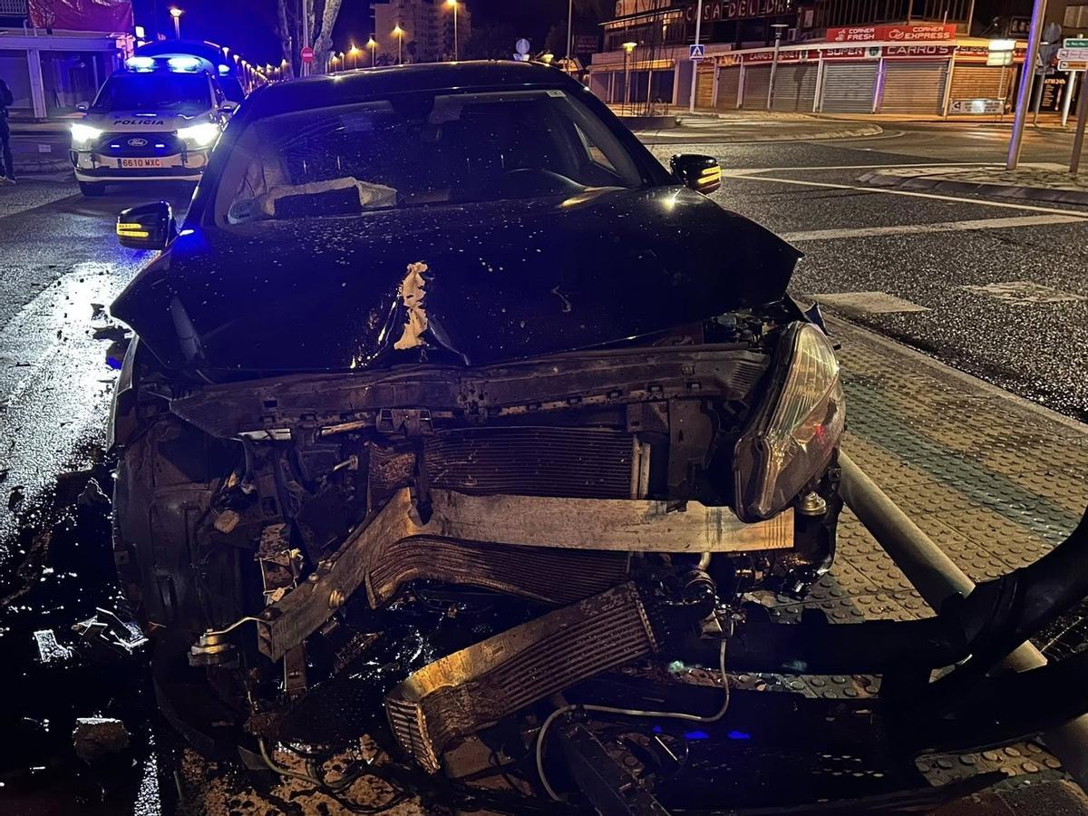 Alcúdia: tres nuevos accidentes, uno con alcoholemia positiva y dos con fuga