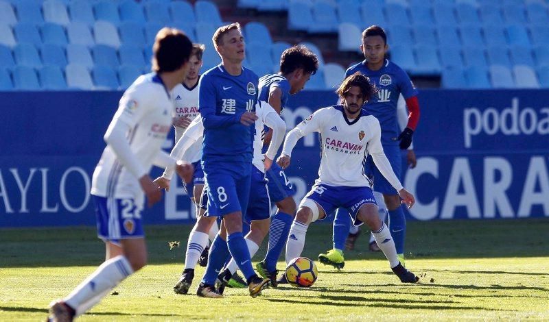 Partido amistoso del Real Zaragoza  con el Henan Jianye chino (2-2)