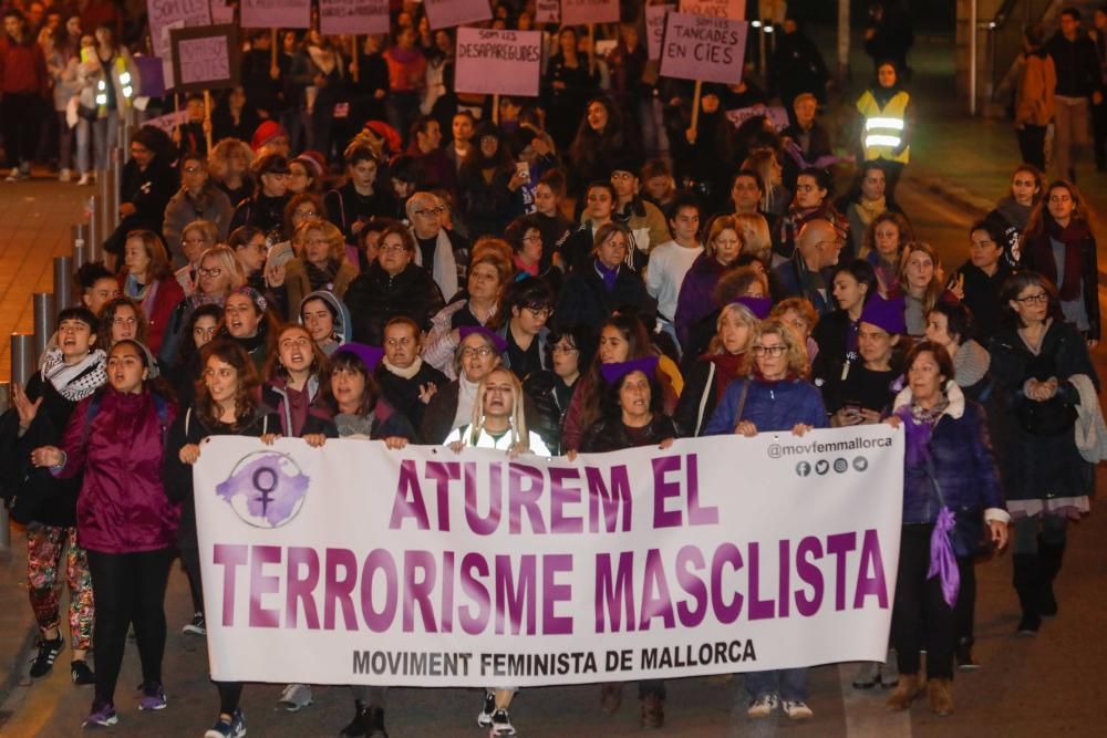 25-N: Demo gegen Gewalt an Frauen auf Mallorca