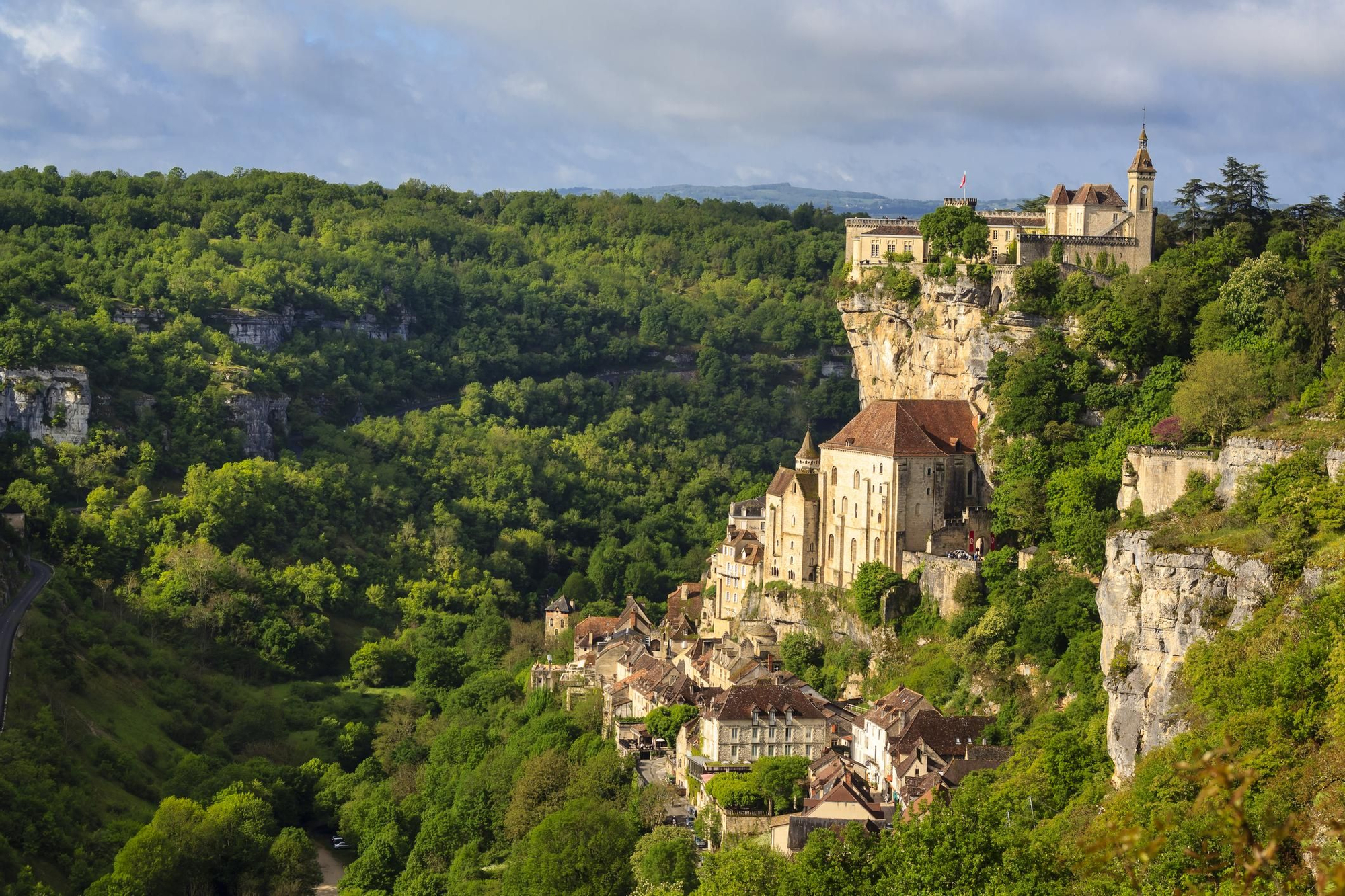 Rocamadour es uno de los pueblos más bonitos de Francia