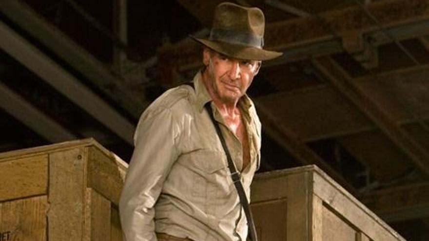 Ford en una imagen de la cuarta película de Indiana Jones.