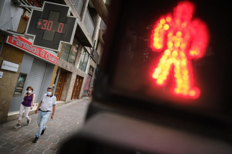 Jornada de calor en Tenerife, junio de 2021