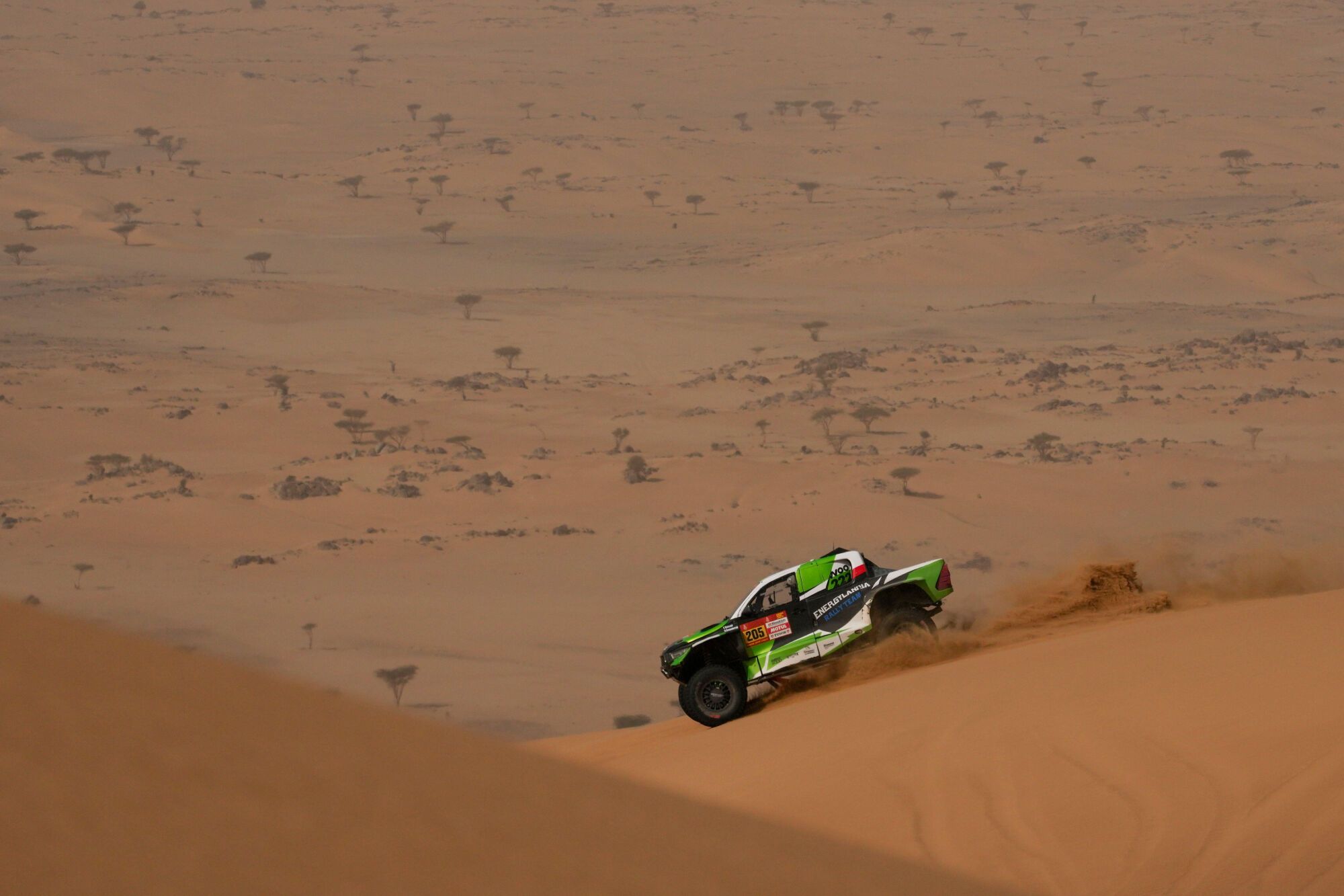 La 12ª etapa del Rally Dakar 2026, en imágenes